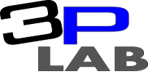 logo 3P LAB - accessori per laboratori scientifici e di analisi - progettazione prodotti per laboratori scientifici - porduzione prodotti e consumabili per laboratori scientifici